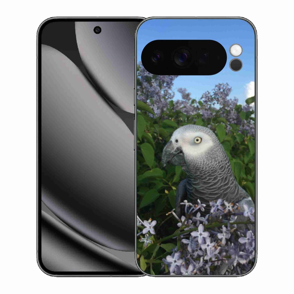 Gelový kryt mmCase na Google Pixel 10 Pro XL - papoušek žako