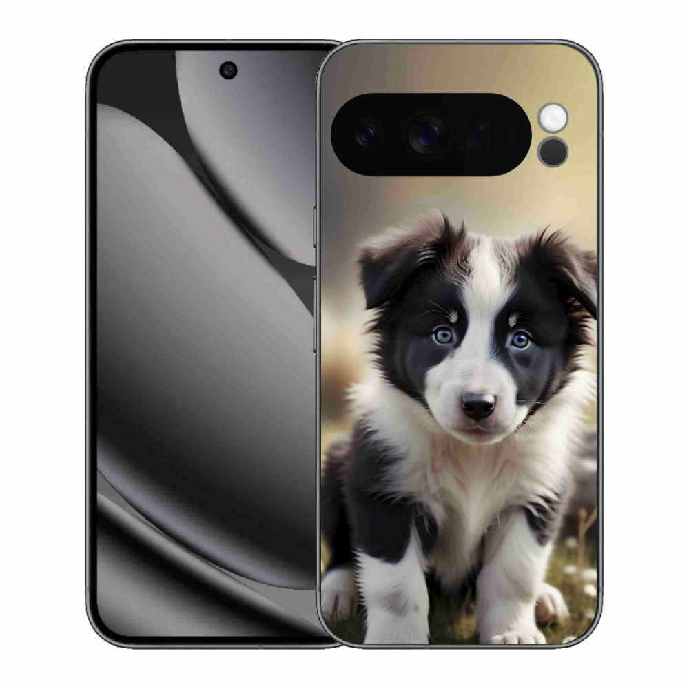 Gelový kryt mmCase na Google Pixel 10 Pro XL - roztomilá border kolie