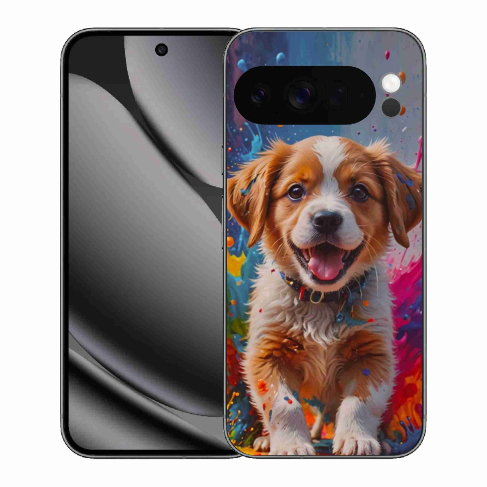 Gelový kryt mmCase na Google Pixel 10 Pro XL - roztomilé štěně 3