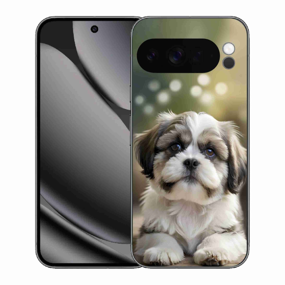 Gelový kryt mmCase na Google Pixel 10 Pro XL - roztomilý shih-tzu