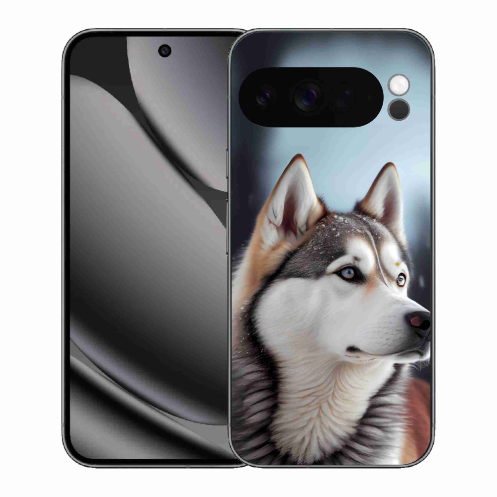 Gelový kryt mmCase na Google Pixel 10 Pro XL - sibiřský husky