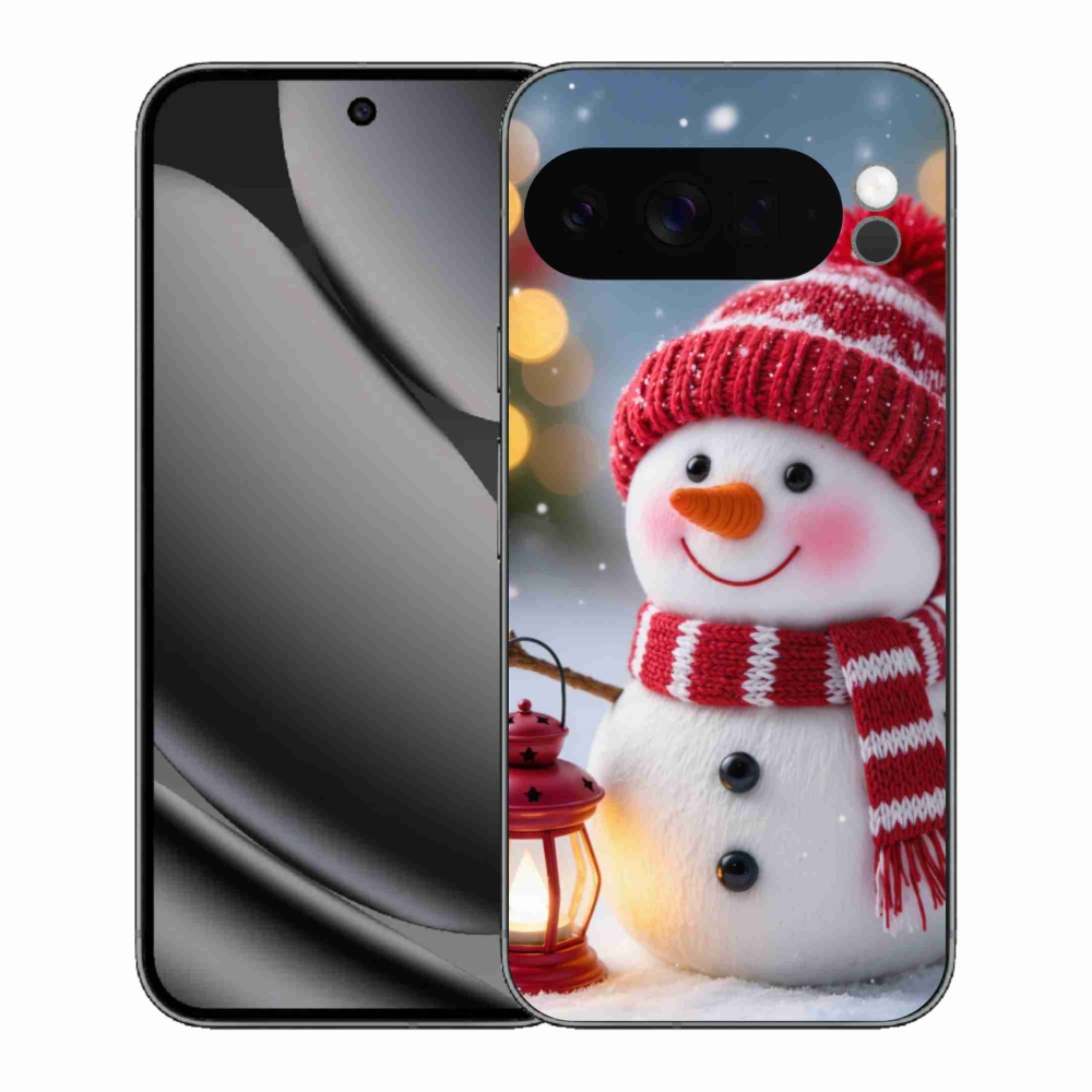 Gelový kryt mmCase na Google Pixel 10 Pro XL - sněhulák 2