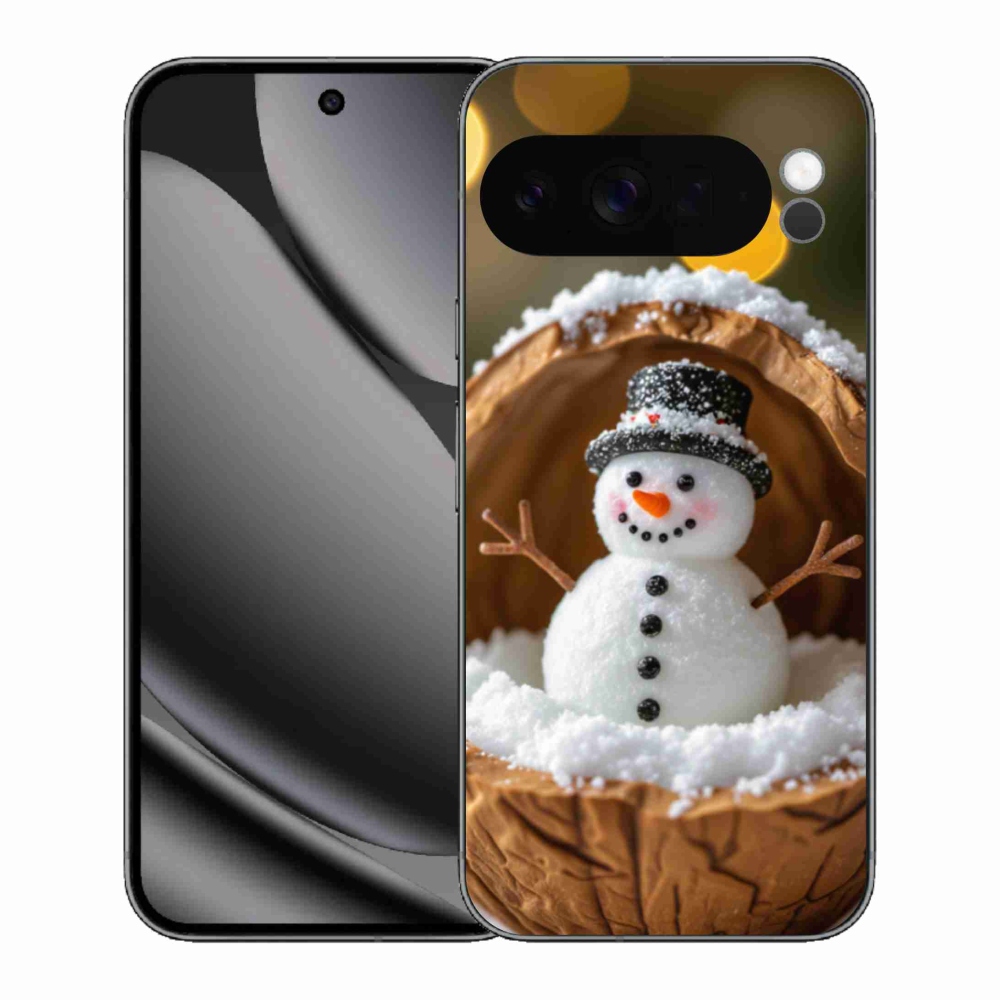 Gelový kryt mmCase na Google Pixel 10 Pro XL - sněhulák 4