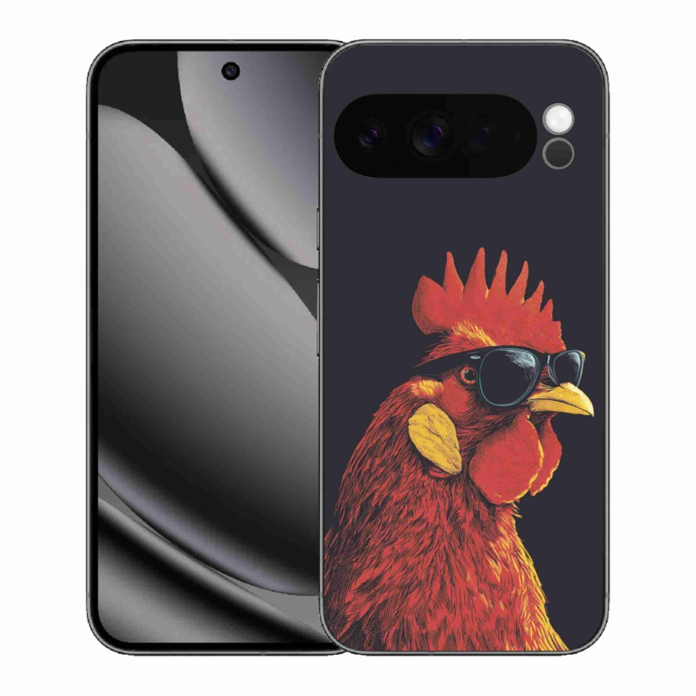 Gelový kryt mmCase na Google Pixel 10 Pro XL - stylový kohout
