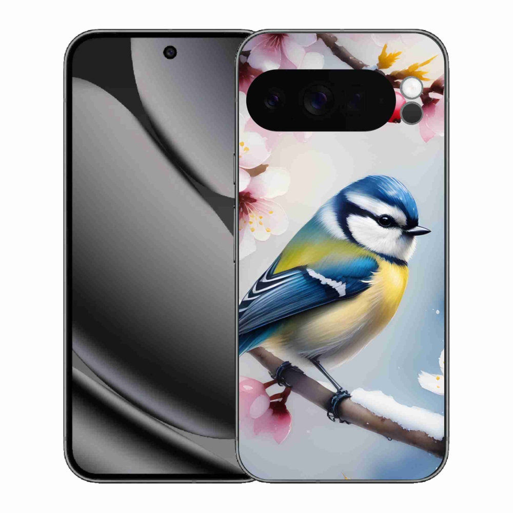 Gelový kryt mmCase na Google Pixel 10 Pro XL - sýkorka