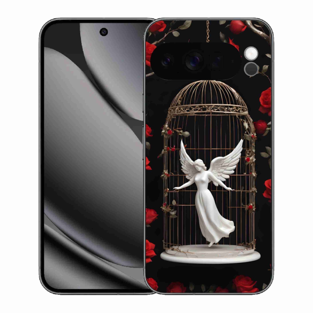 Gelový kryt mmCase na Google Pixel 10 Pro XL - uvězněný anděl