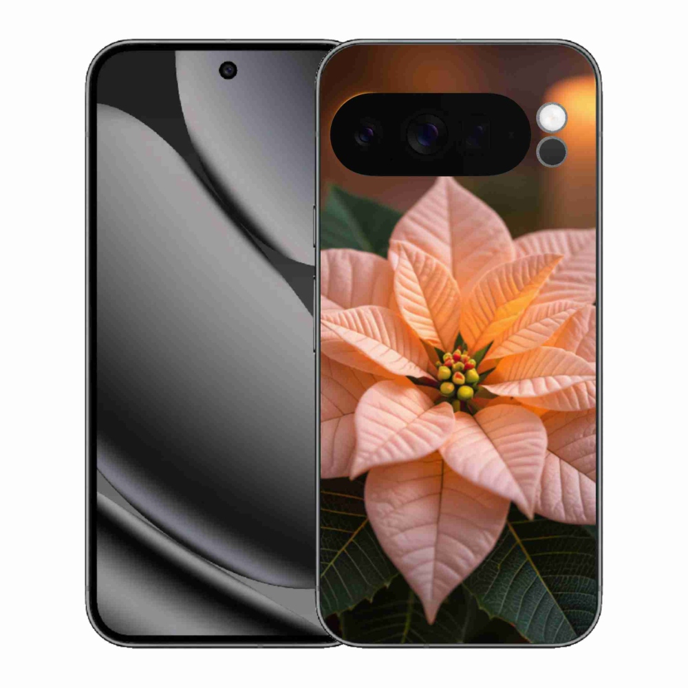 Gelový kryt mmCase na Google Pixel 10 Pro XL - vánoční hvězda