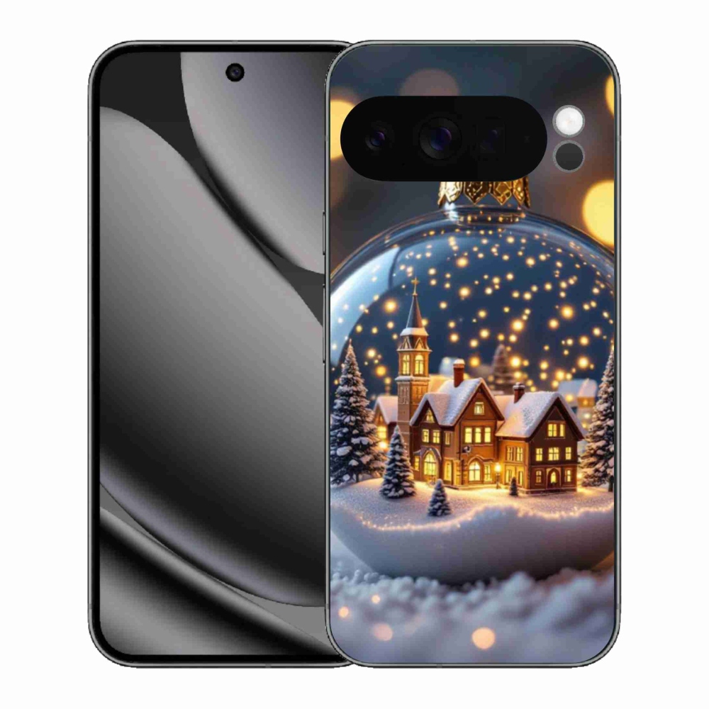 Gelový kryt mmCase na Google Pixel 10 Pro XL - vánoční koule 4
