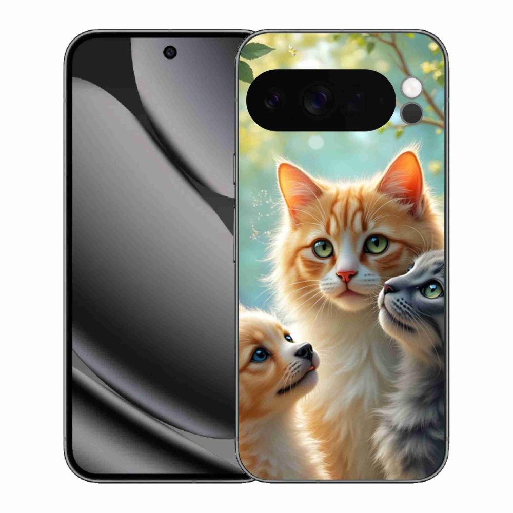 Gelový kryt mmCase na Google Pixel 10 Pro XL - zvířecí přátelství 2