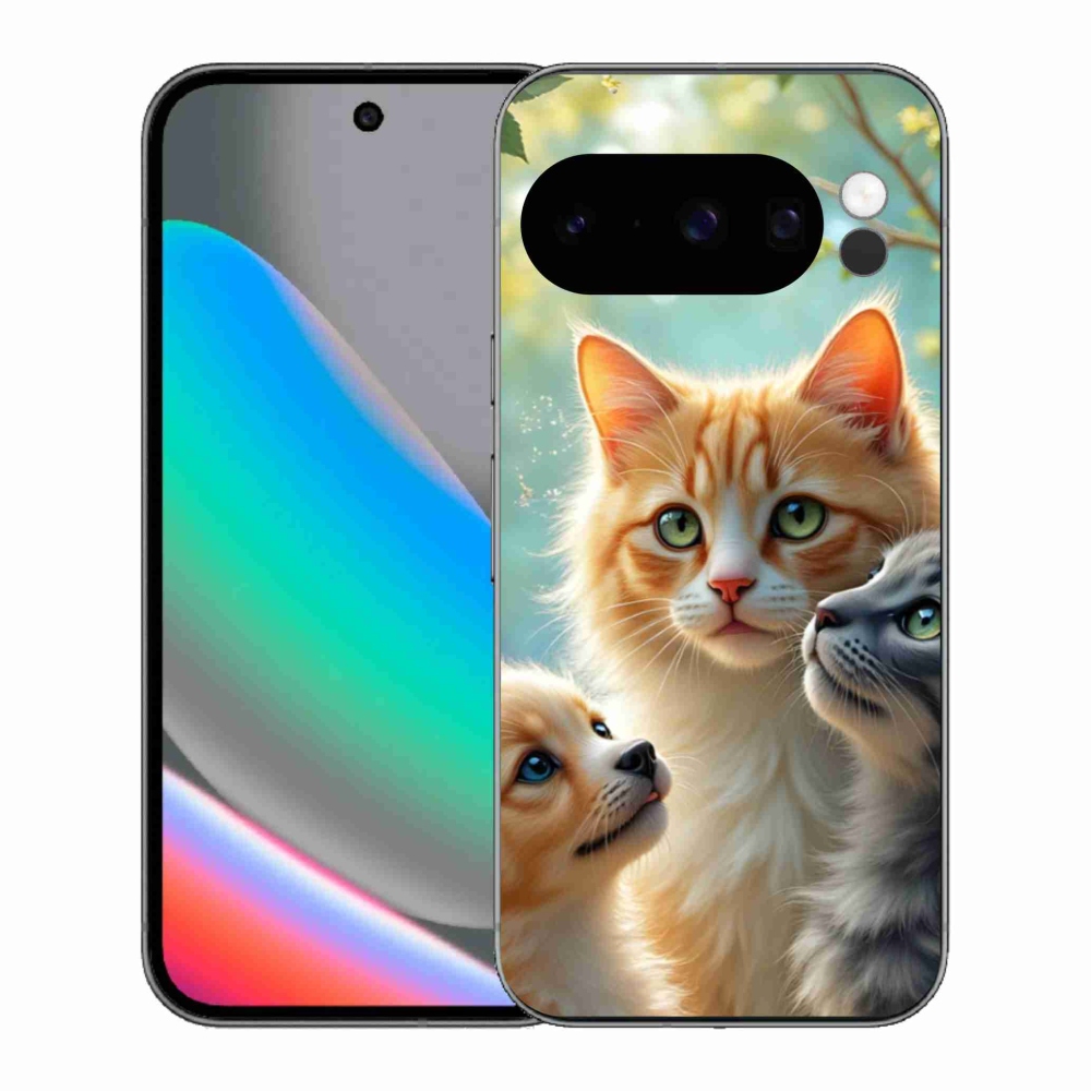 Gelový kryt mmCase na Google Pixel 10 Pro - zvířecí přátelství 2