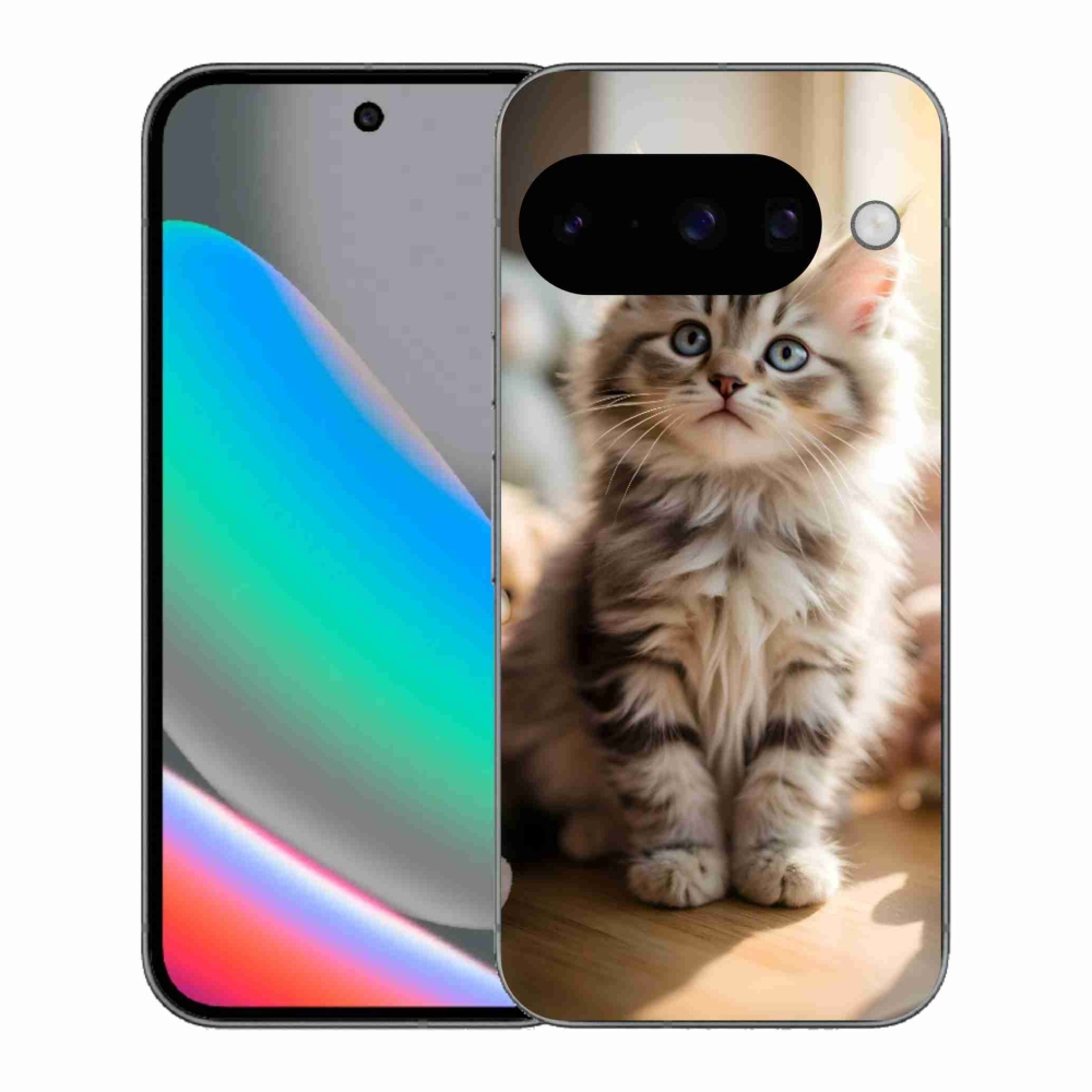 Gelový kryt mmCase na Google Pixel 10 - roztomilé kotě 10
