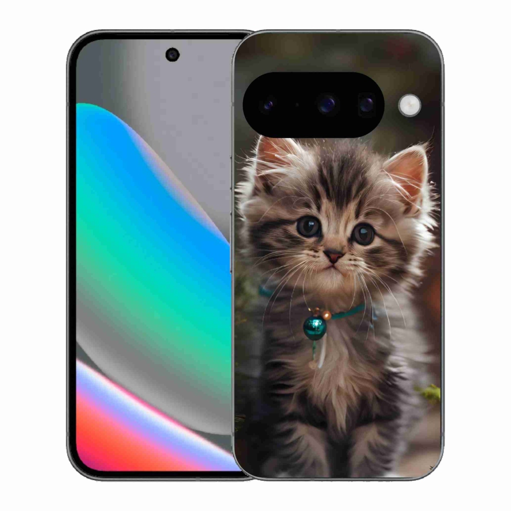 Gelový kryt mmCase na Google Pixel 10 - roztomilé kotě 11