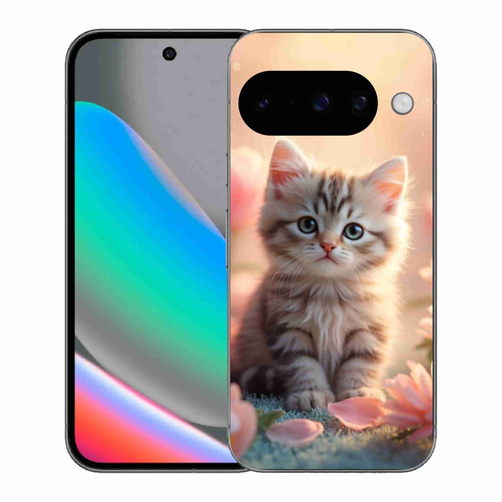 Gelový kryt mmCase na Google Pixel 10 - roztomilé kotě 8