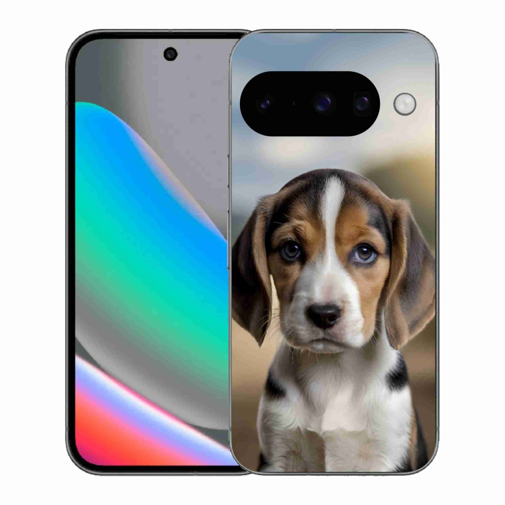Gelový kryt mmCase na Google Pixel 10 - roztomilý bígl