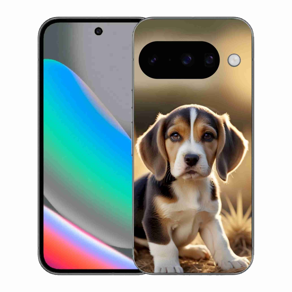 Gelový kryt mmCase na Google Pixel 10 - roztomilý bígl