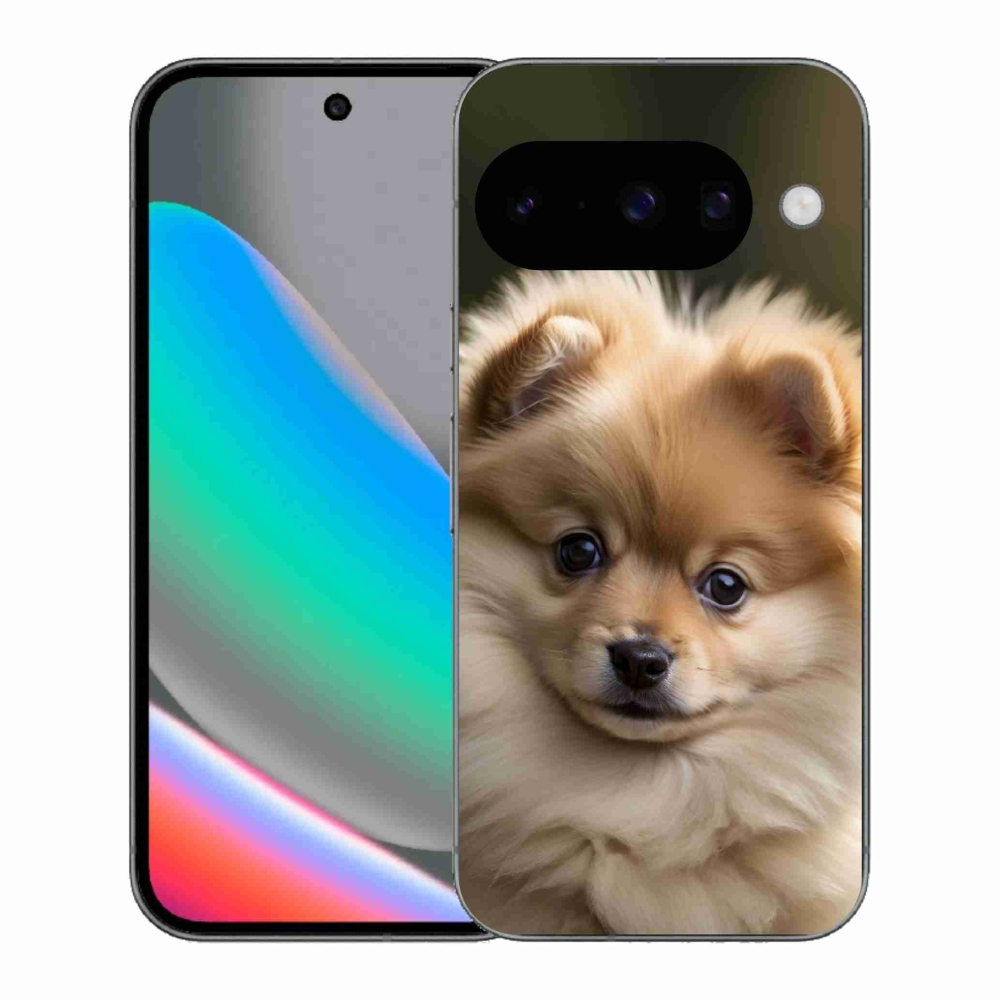 Gelový kryt mmCase na Google Pixel 10 - roztomilý pomeranian 2