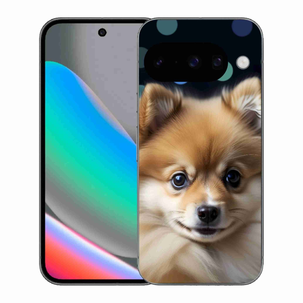 Gelový kryt mmCase na Google Pixel 10 - roztomilý pomeranian
