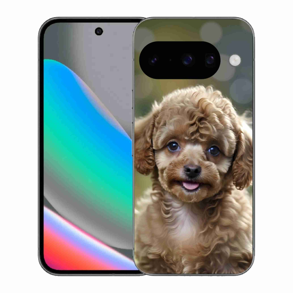 Gelový kryt mmCase na Google Pixel 10 - roztomilý pudl