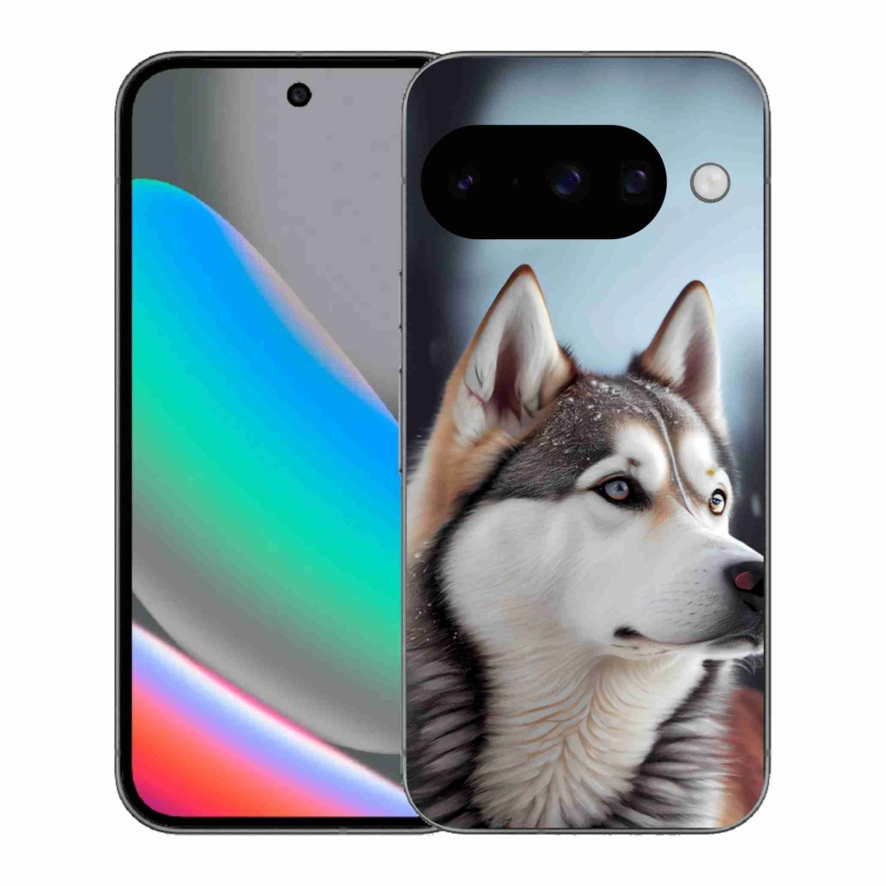 Gelový kryt mmCase na Google Pixel 10 - sibiřský husky