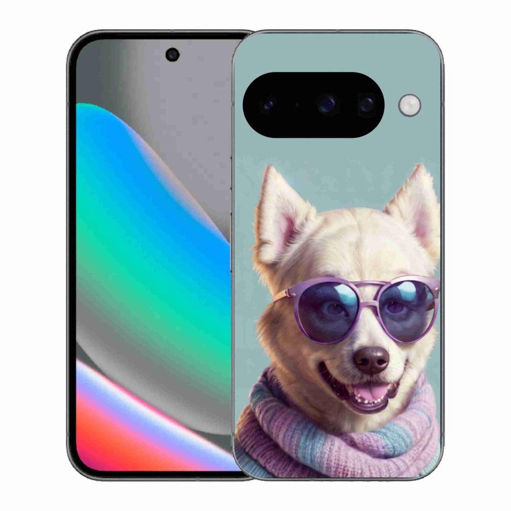 Gelový kryt mmCase na Google Pixel 10 - stylový německý špic
