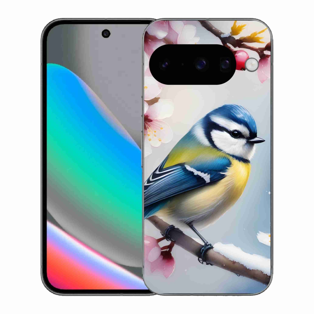 Gelový kryt mmCase na Google Pixel 10 - sýkorka