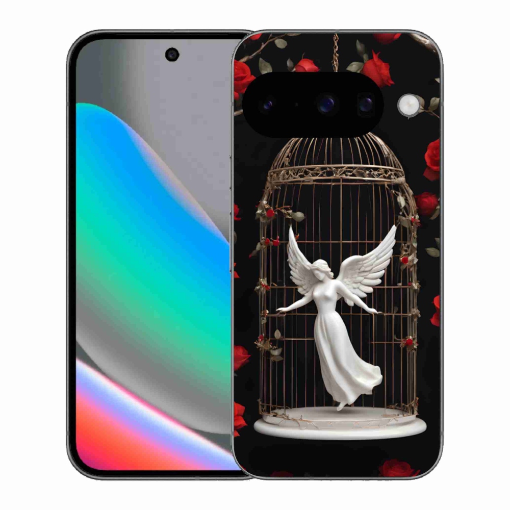 Gelový kryt mmCase na Google Pixel 10 - uvězněný anděl