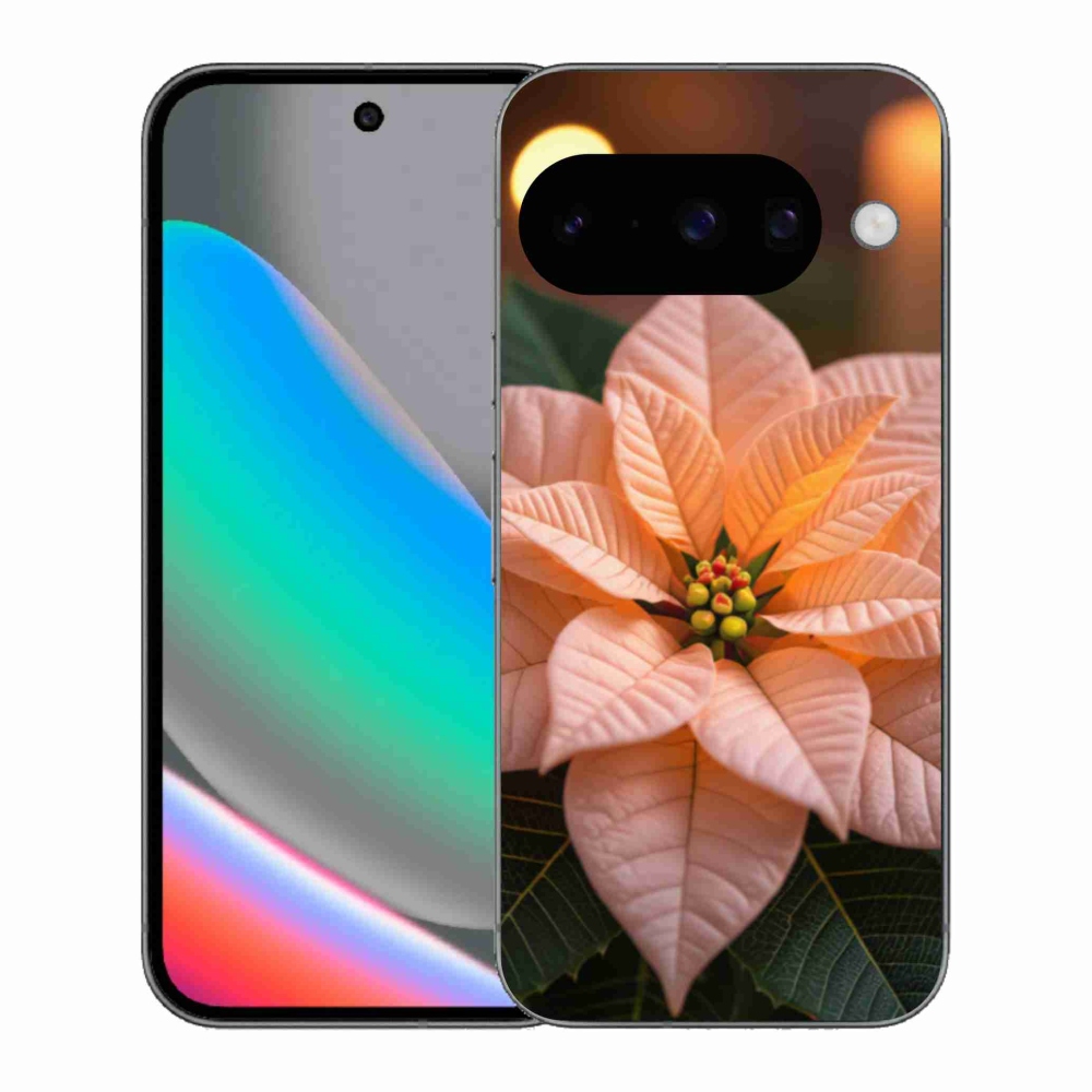 Gelový kryt mmCase na Google Pixel 10 - vánoční hvězda