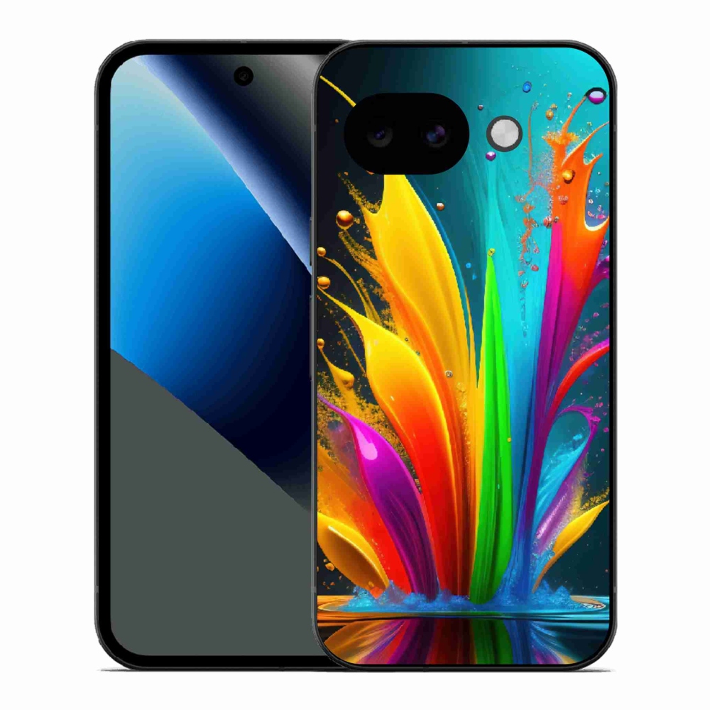 Gelový kryt mmCase na Google Pixel 10a - abstraktní motiv 1