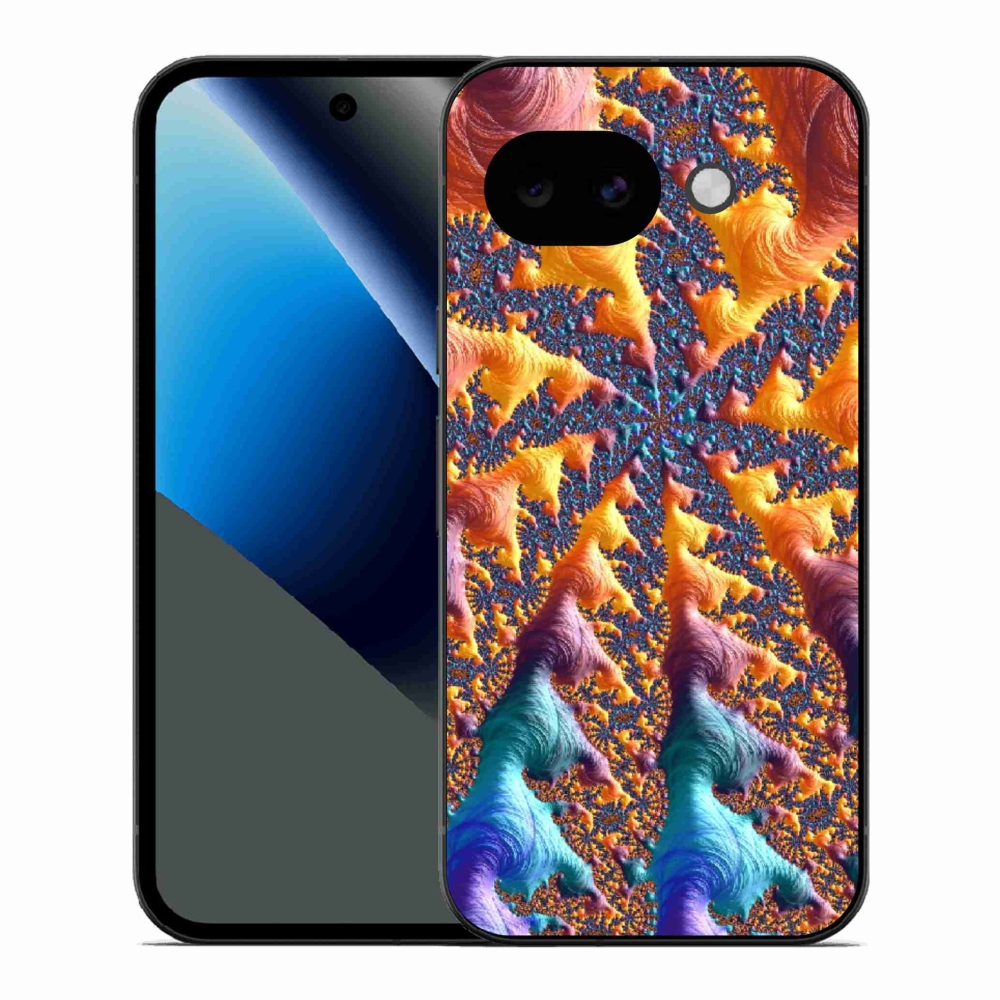 Gelový kryt mmCase na Google Pixel 10a - abstraktní motiv 23