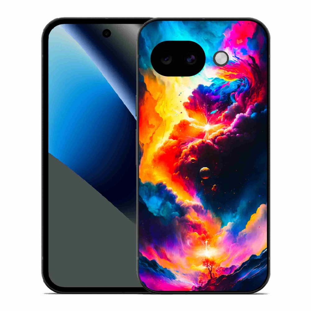 Gelový kryt mmCase na Google Pixel 10a - abstraktní motiv