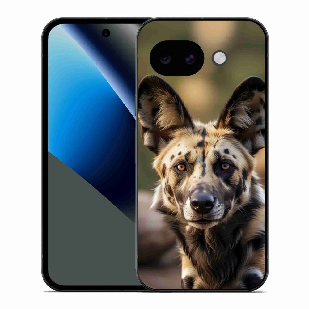 Gelový kryt mmCase na Google Pixel 10a - africký divoký pes