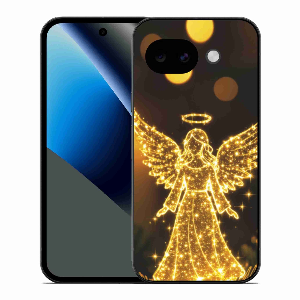 Gelový kryt mmCase na Google Pixel 10a - anděl