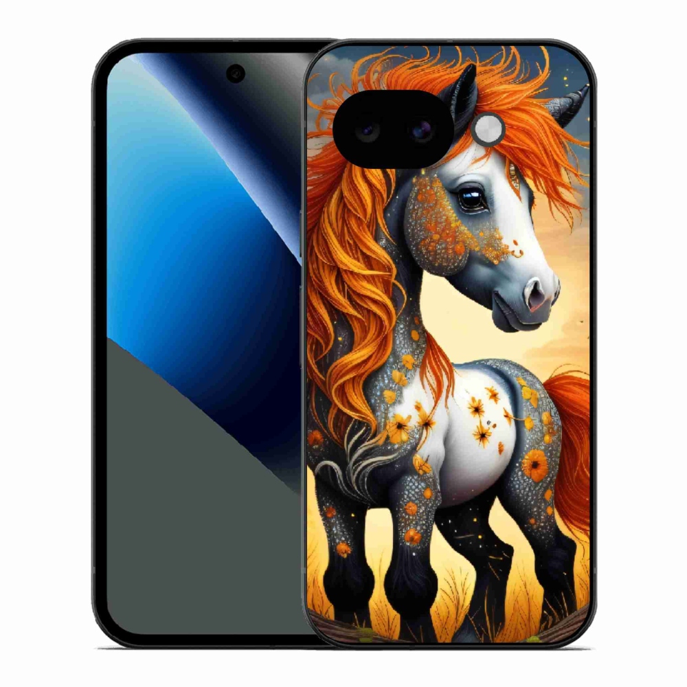 Gelový kryt mmCase na Google Pixel 10a - barevný poník