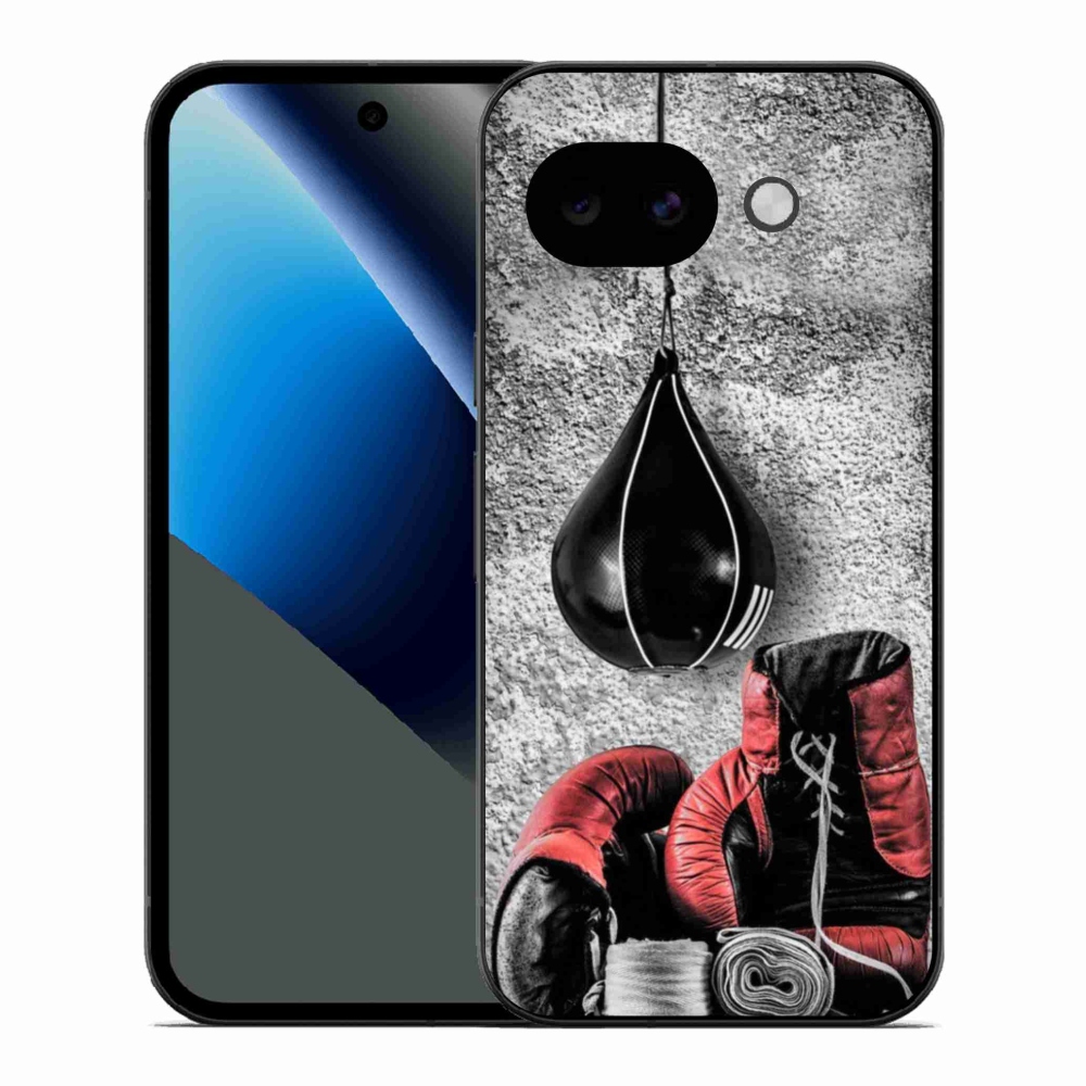 Gelový kryt mmCase na Google Pixel 10a - boxovací pytel a rukavice