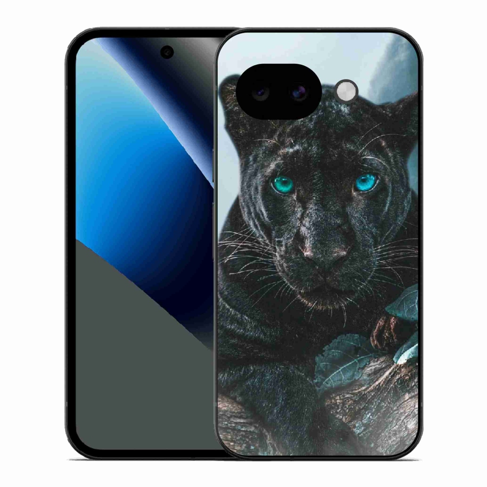 Gelový kryt mmCase na Google Pixel 10a - černý panter