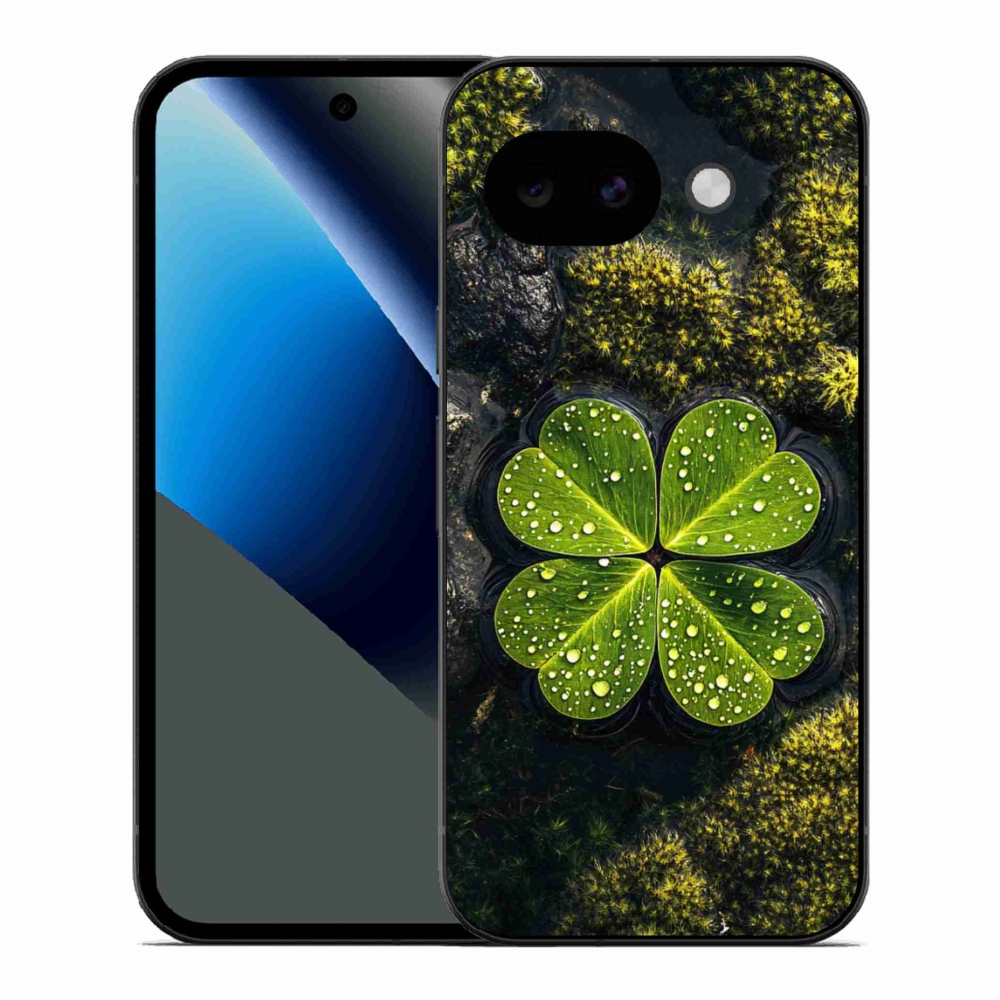 Gelový kryt mmCase na Google Pixel 10a - čtyřlístek