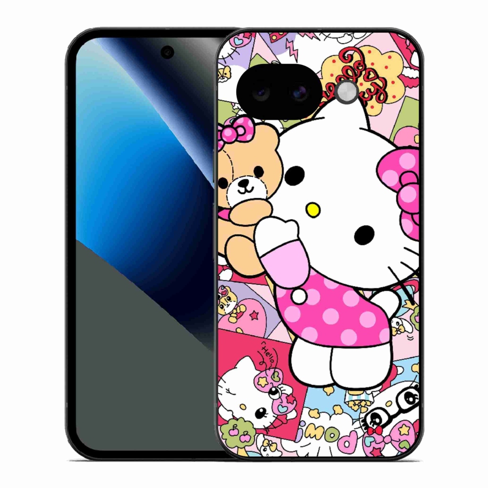 Gelový kryt mmCase na Google Pixel 10a - cute kitty