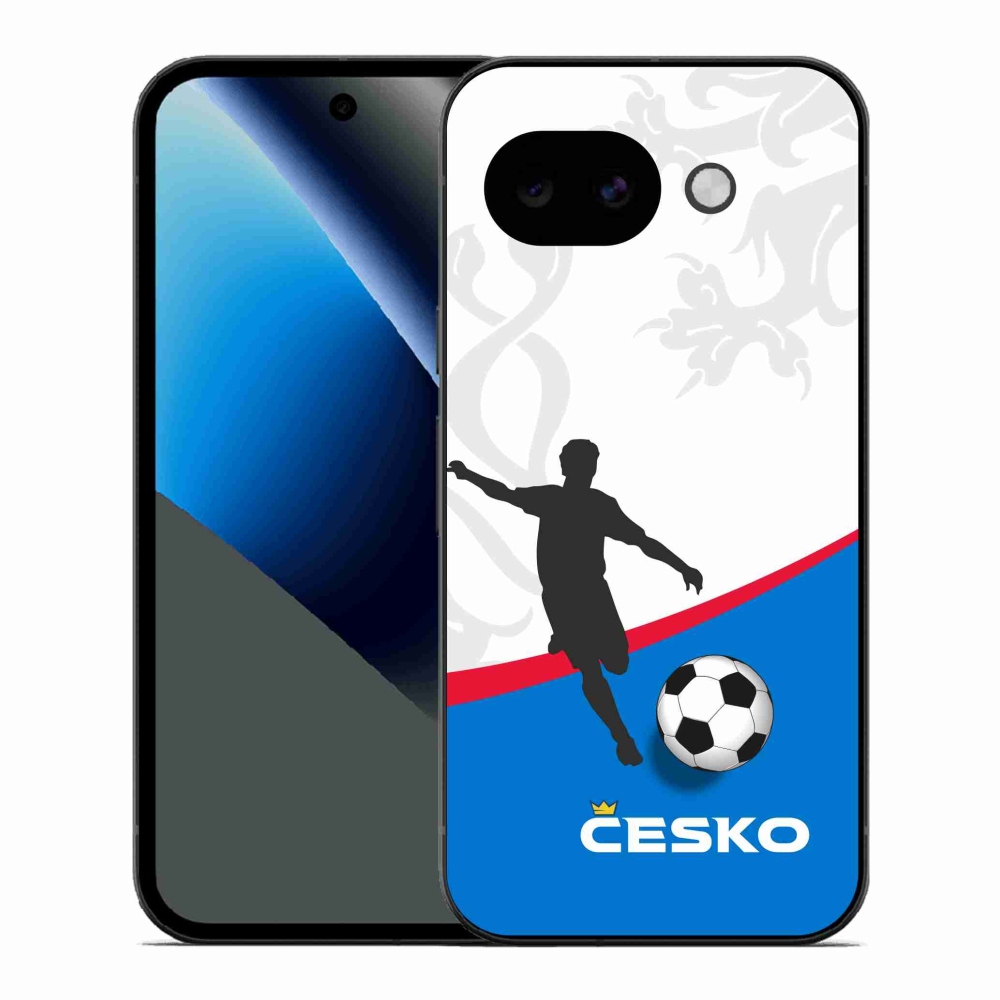Gelový kryt mmCase na Google Pixel 10a - fotbal Česko 1