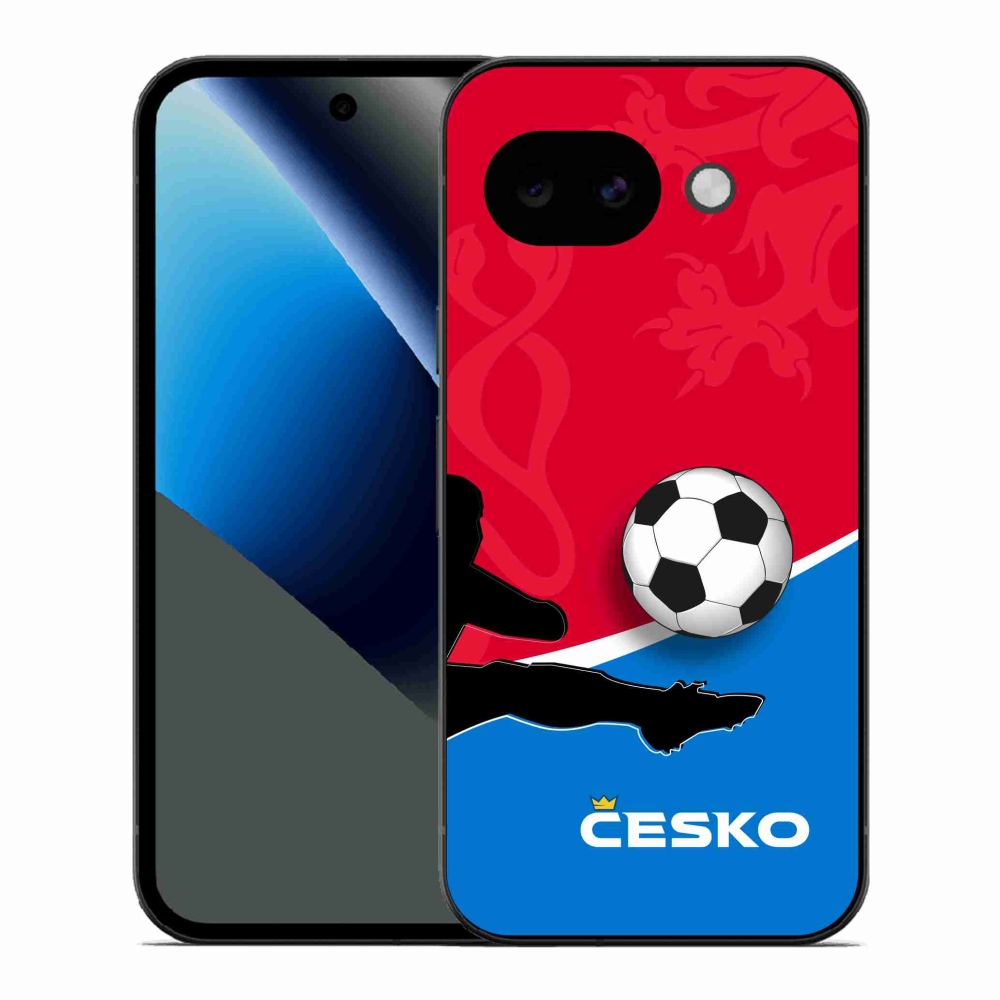 Gelový kryt mmCase na Google Pixel 10a - fotbal Česko 2
