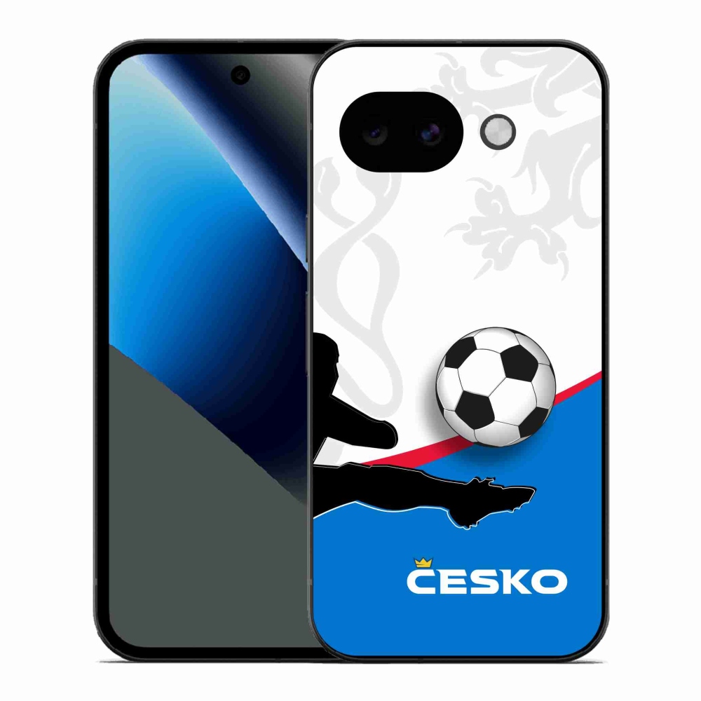 Gelový kryt mmCase na Google Pixel 10a - fotbal Česko 3