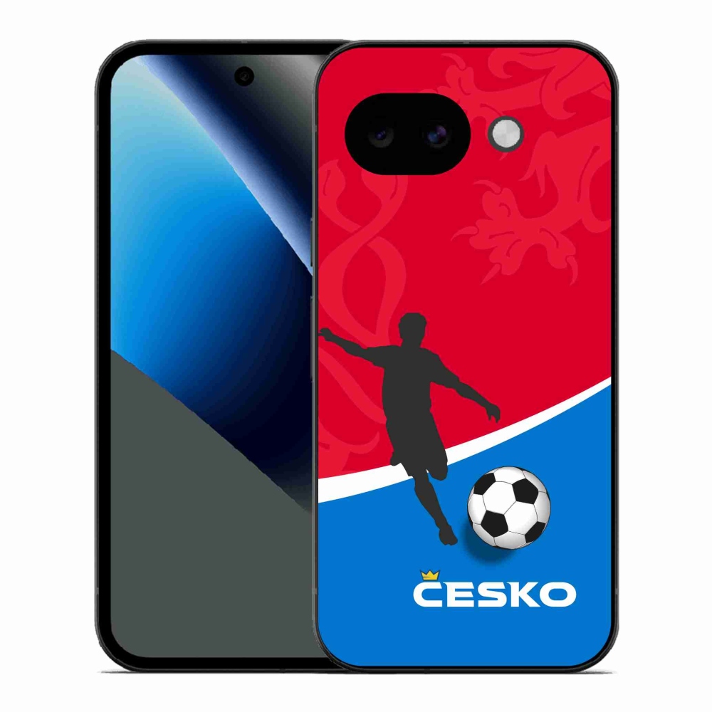 Gelový kryt mmCase na Google Pixel 10a - fotbal Česko