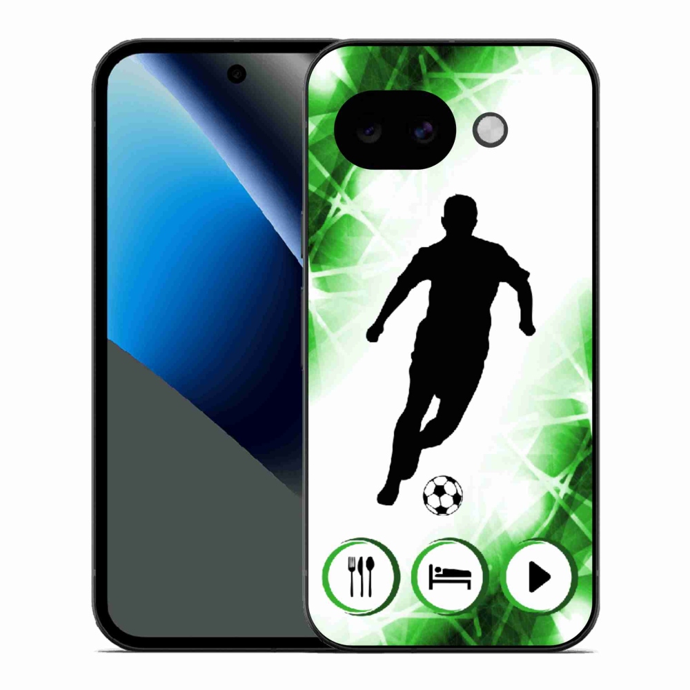 Gelový kryt mmCase na Google Pixel 10a - fotbalista