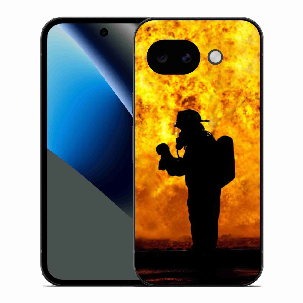 Gelový kryt mmCase na Google Pixel 10a - hasič