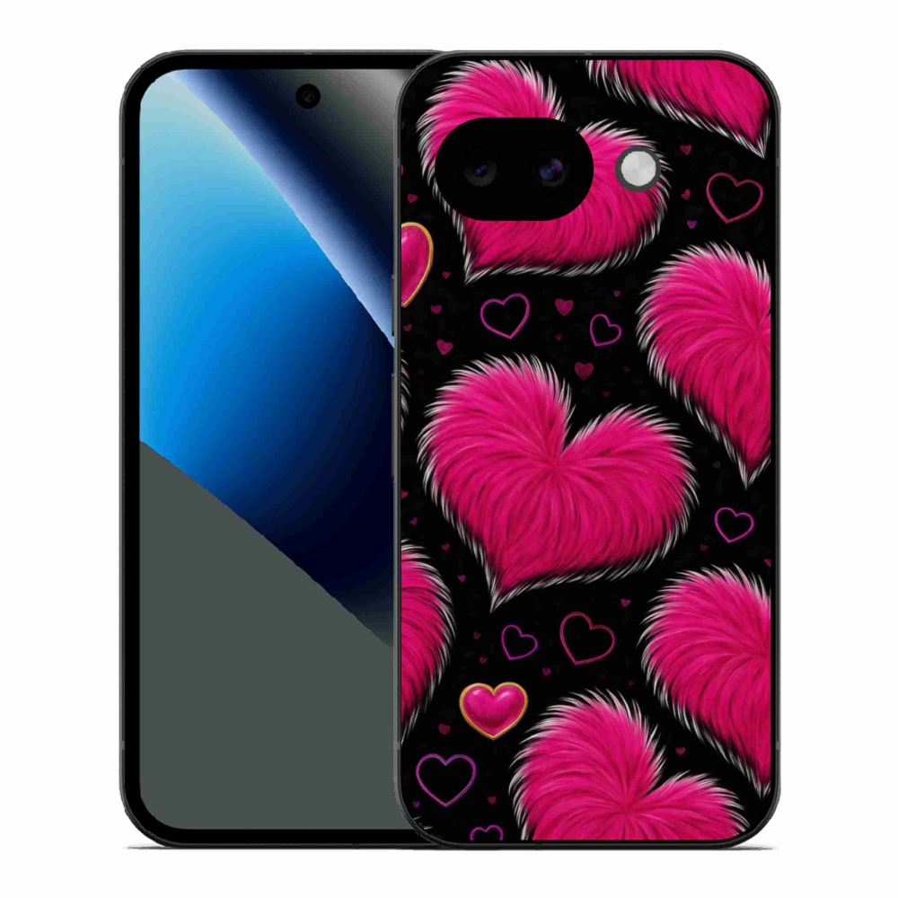 Gelový kryt mmCase na Google Pixel 10a - hebká srdce