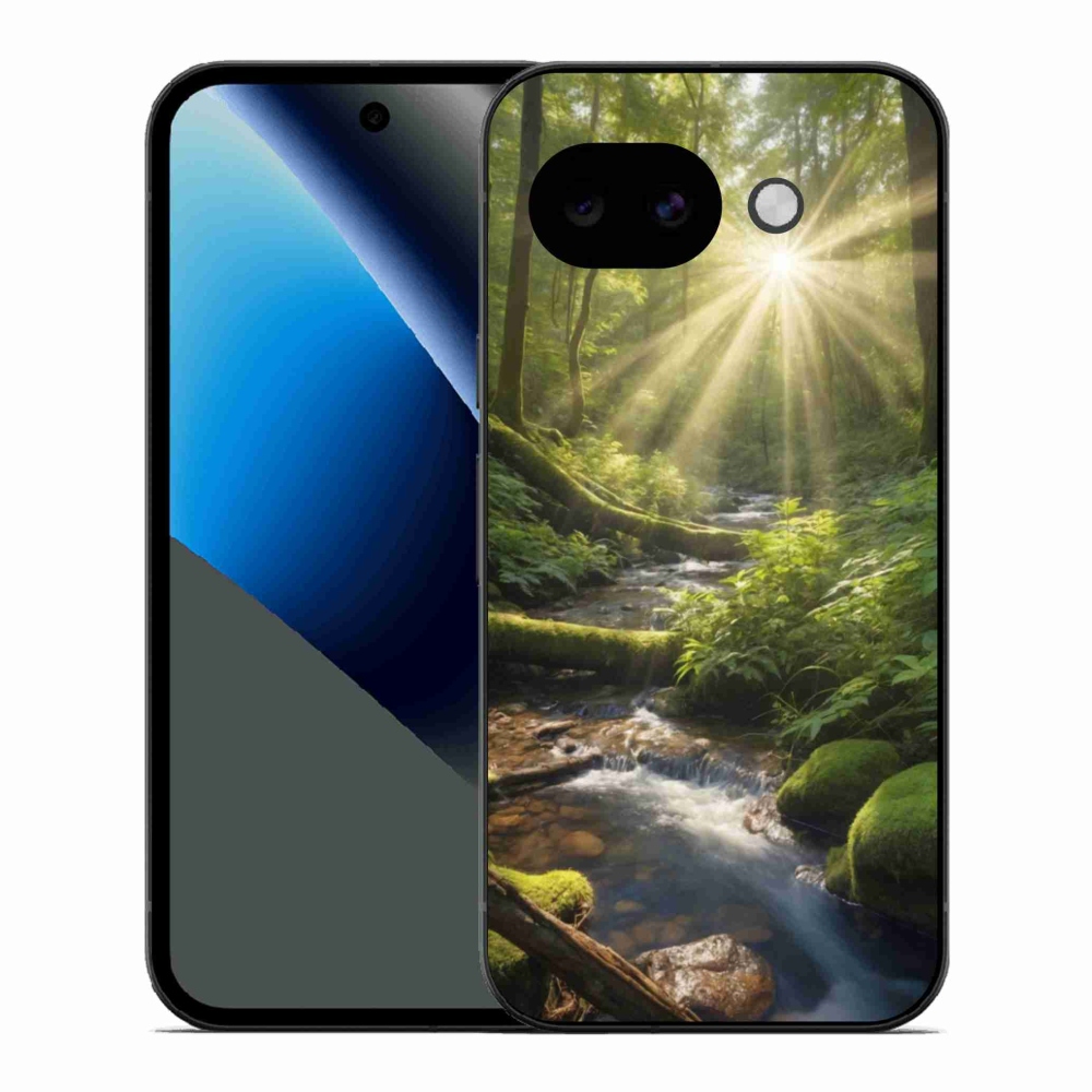 Gelový kryt mmCase na Google Pixel 10a - hlubina lesa