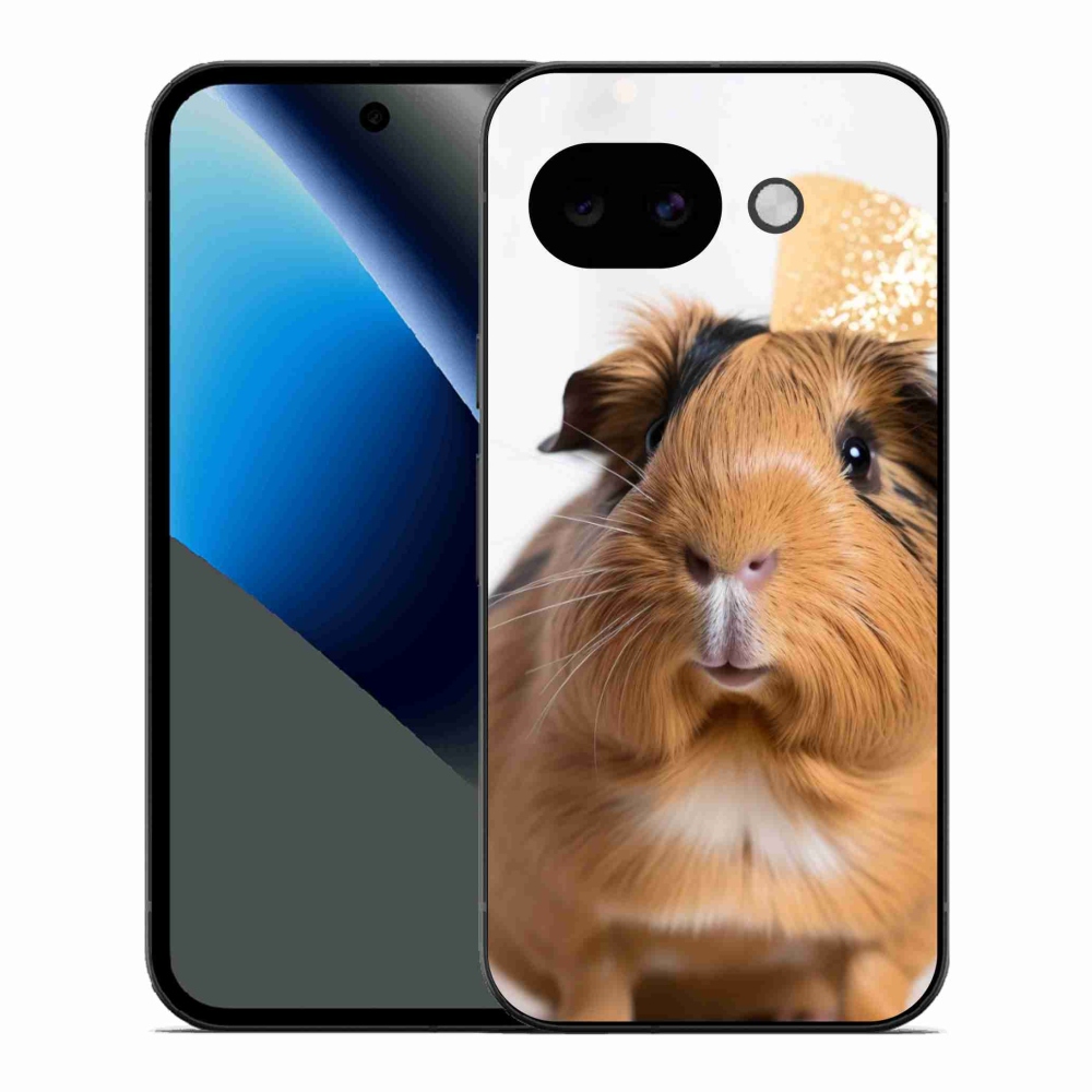 Gelový kryt mmCase na Google Pixel 10a - hnědé morče