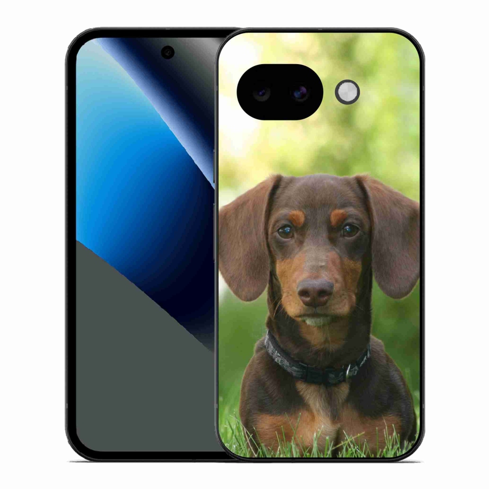 Gelový kryt mmCase na Google Pixel 10a - hnědý jezevčík