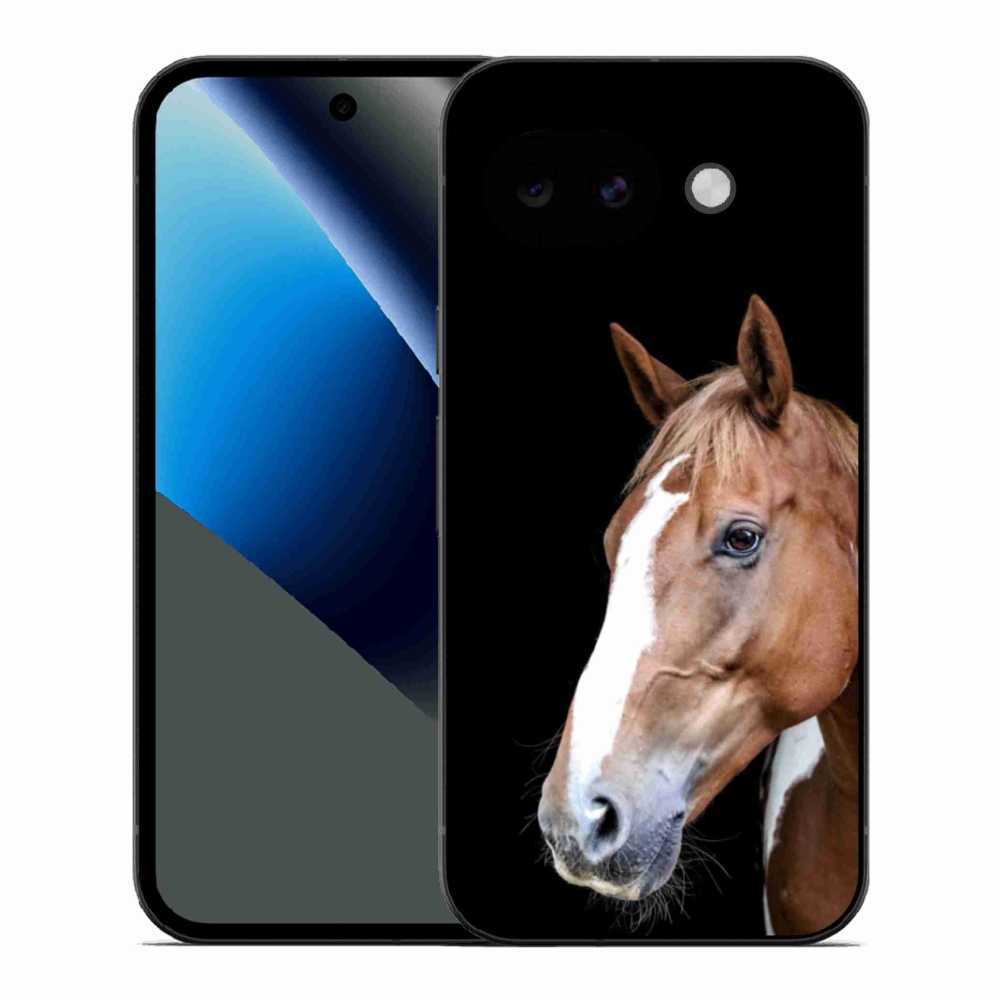 Gelový kryt mmCase na Google Pixel 10a - hnědý kůň 3