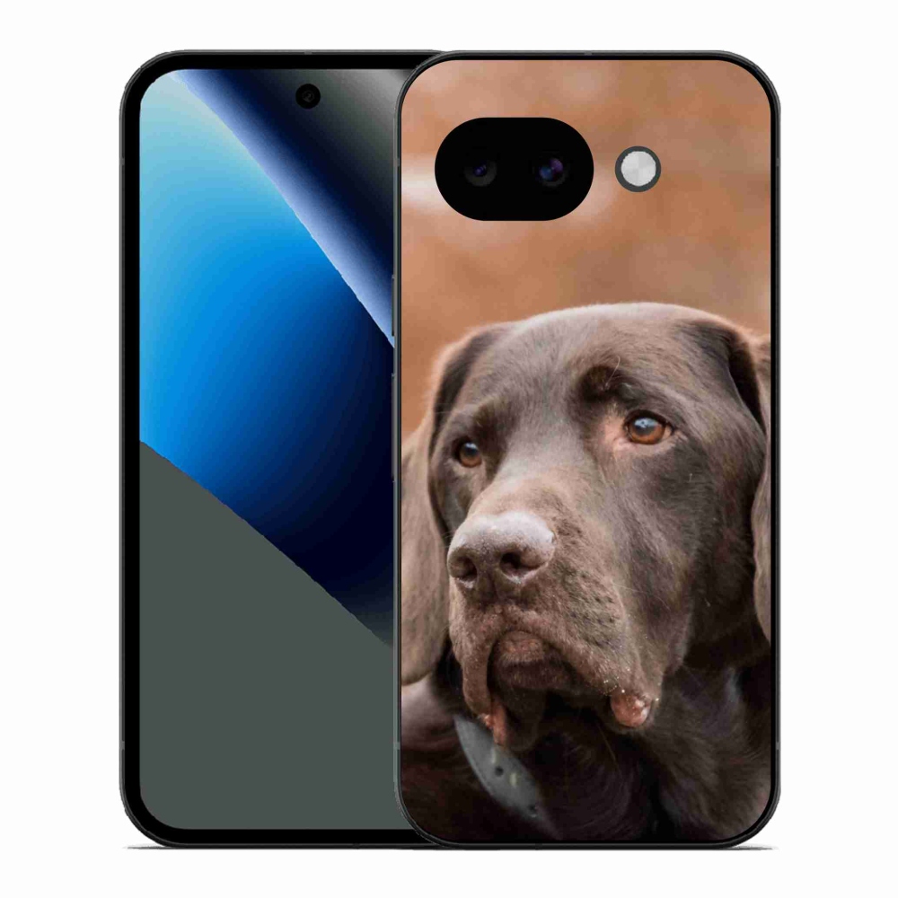Gelový kryt mmCase na Google Pixel 10a - hnědý labrador