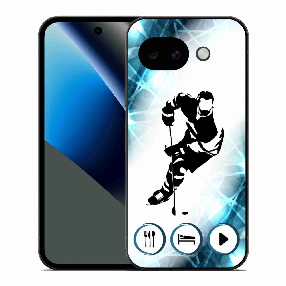 Gelový kryt mmCase na Google Pixel 10a - hokej 1